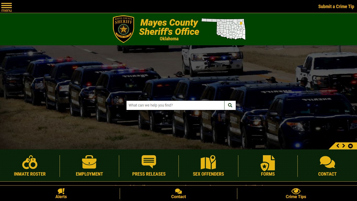 Roster Choose - Mayes County, OK Sheriff